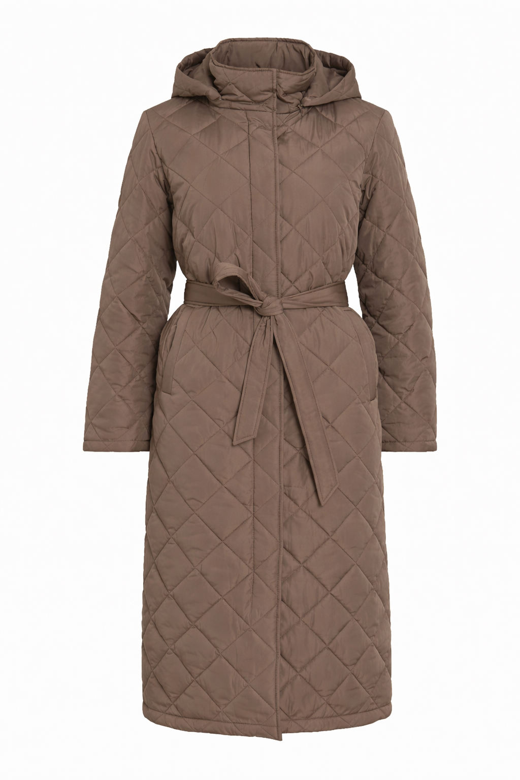 Klassisk quiltad kappa – Passform med skärp